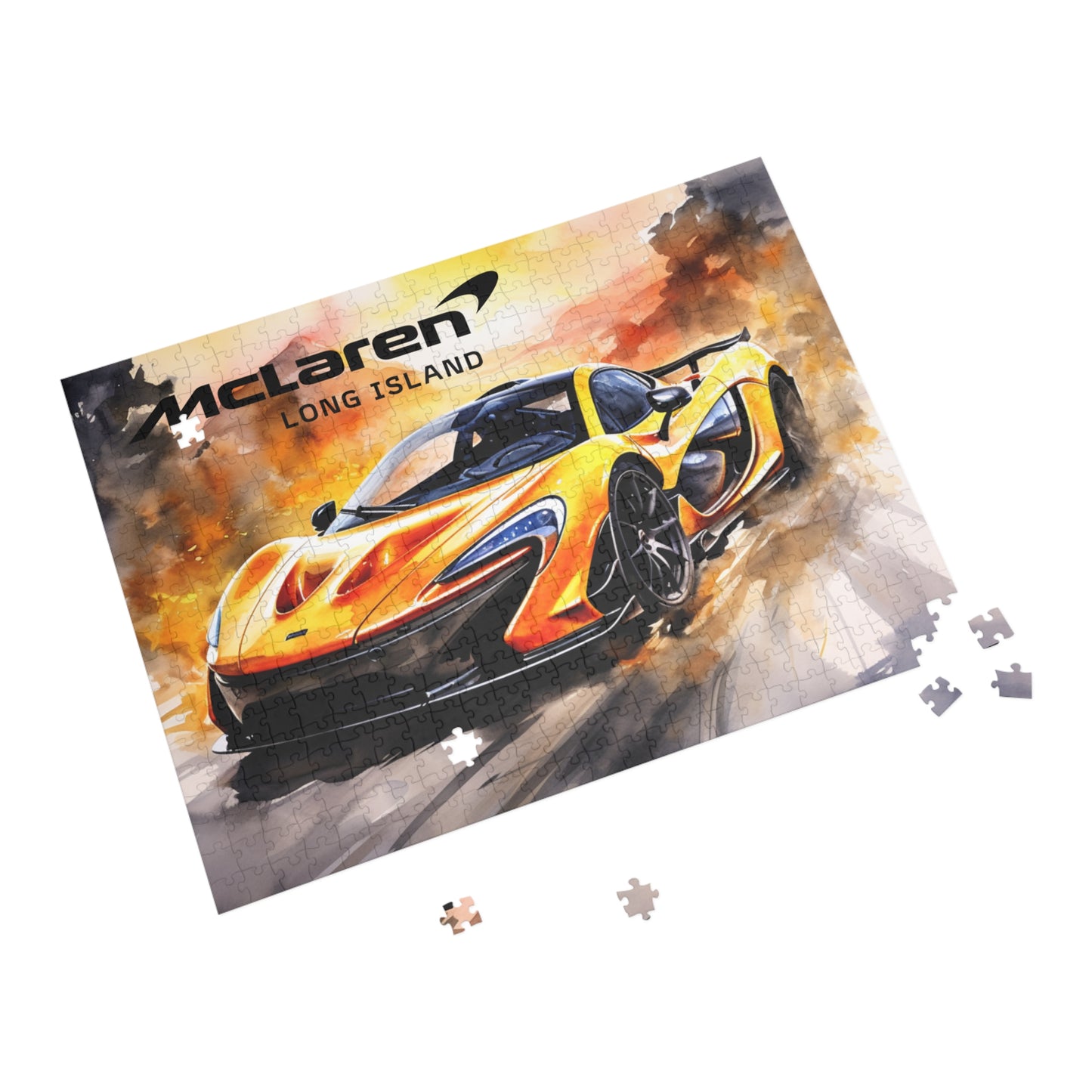McLaren Long Island P1 Puzzle - 96, 252, 500, 1000-Piece Options - Perfect Gift for Car Lovers & Puzzle Enthusiasts