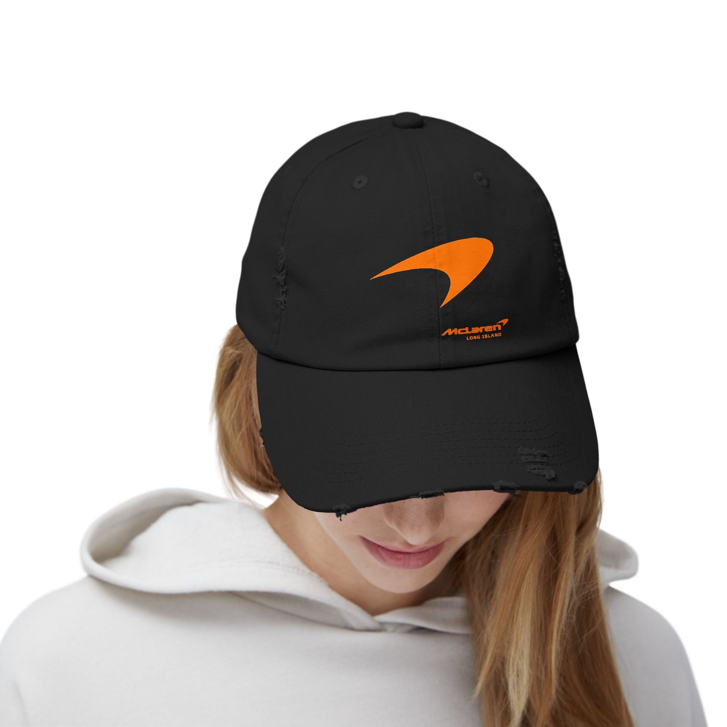 McLaren Long Island / Speedmark Unisex Distressed Cap / B/O