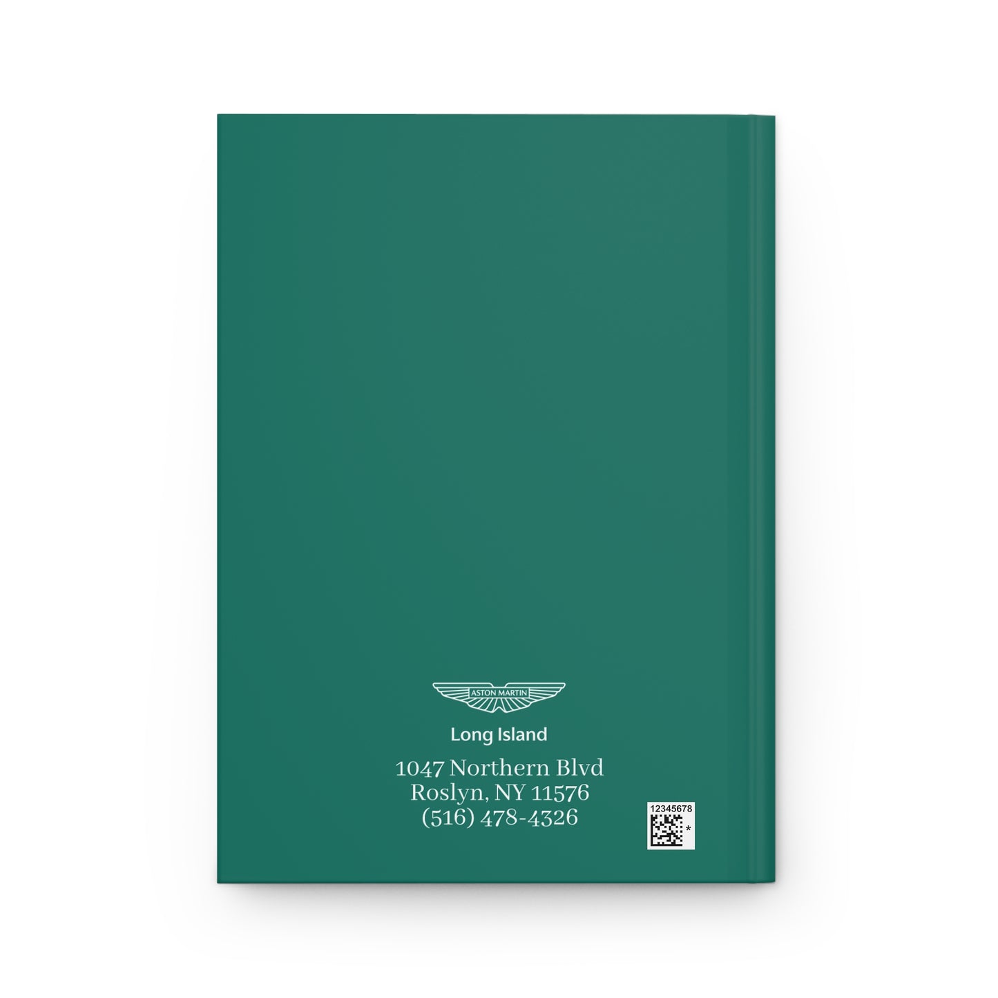Aston Martin Long Island Hardcover Journal