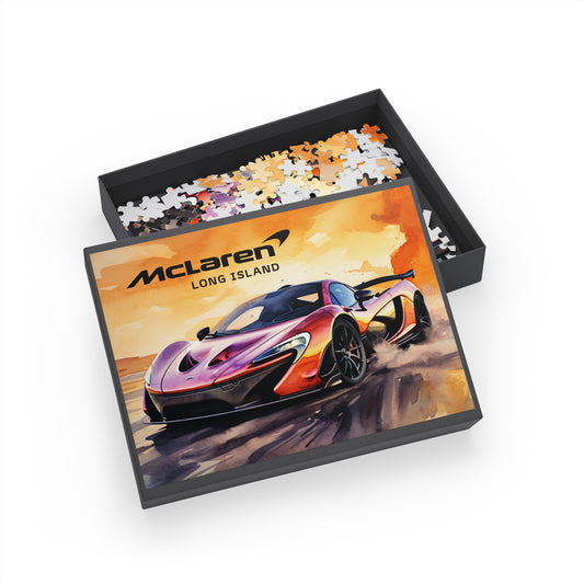 McLaren Long Island P1 inspired Puzzle - 96, 252, 500, 1000-Piece Options