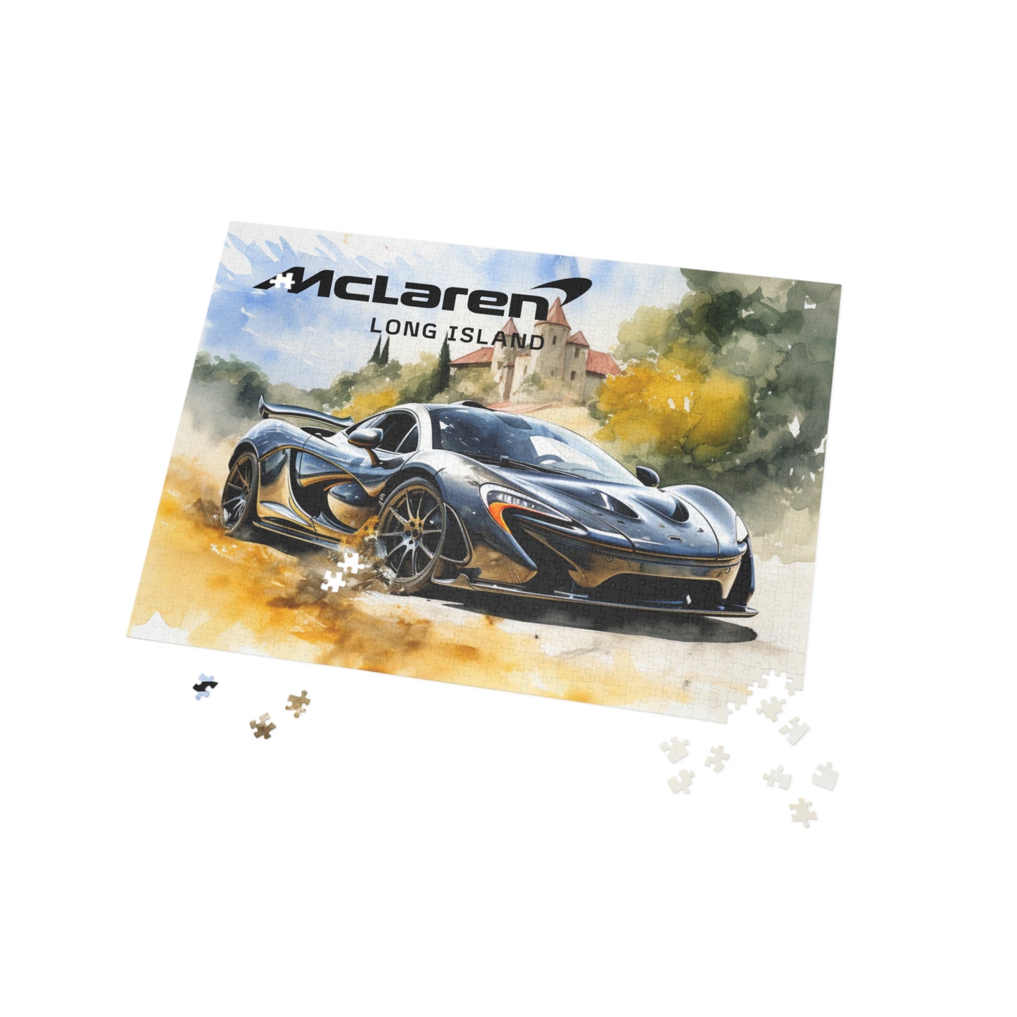 McLaren Long Island P1 Inspired Puzzle - 96, 252, 500, 1000-Piece Options - Perfect Gift for Car Lovers & Puzzle Enthusiasts