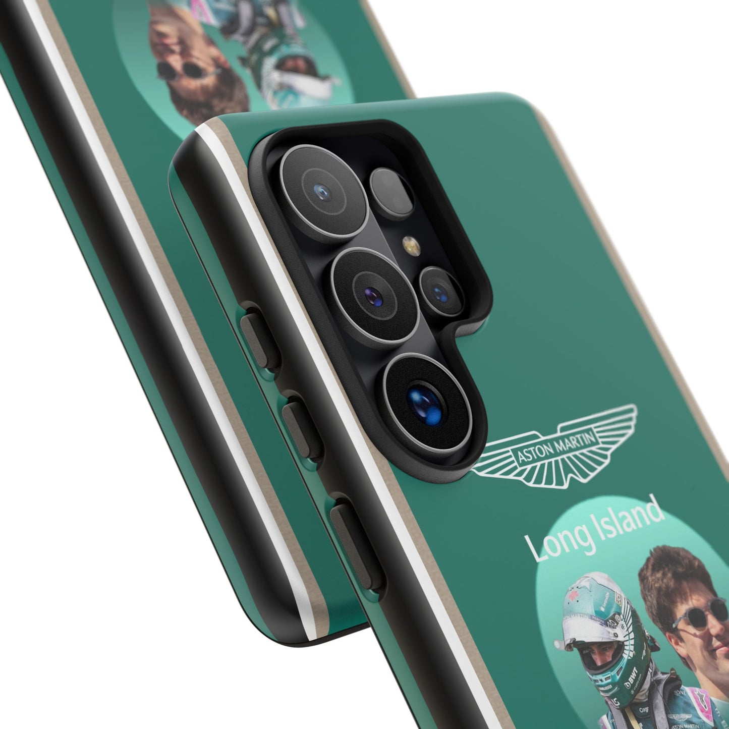 Aston Martin Long Island F1 inspired Lance Stroll Impact-Resistant Phone Case - Sleek & Stylish