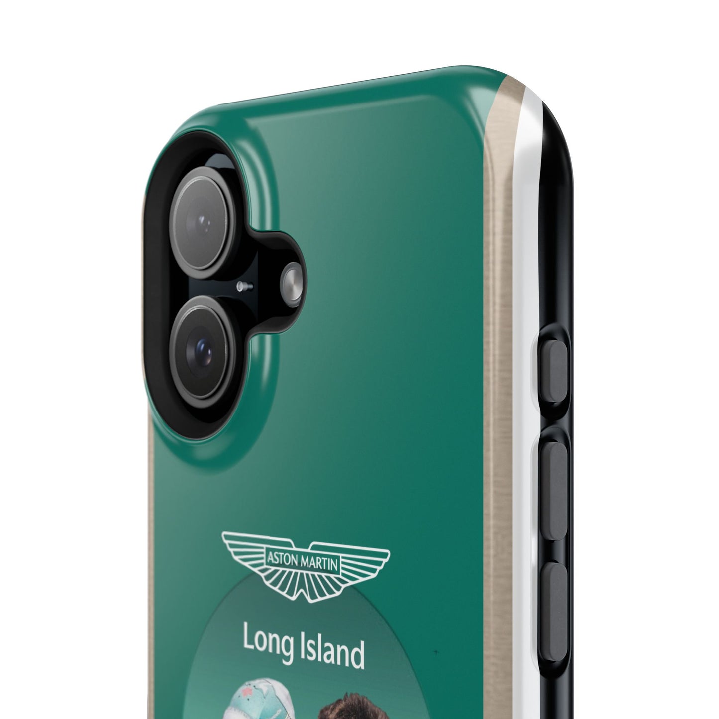 Aston Martin Long Island F1 inspired Lance Stroll Impact-Resistant Phone Case - Sleek & Stylish
