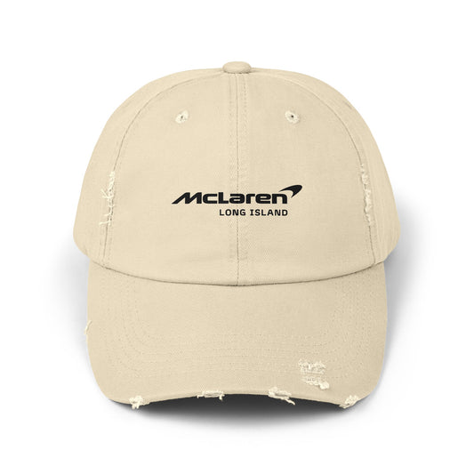 McLaren Long Island Unisex Distressed Cap / Stone