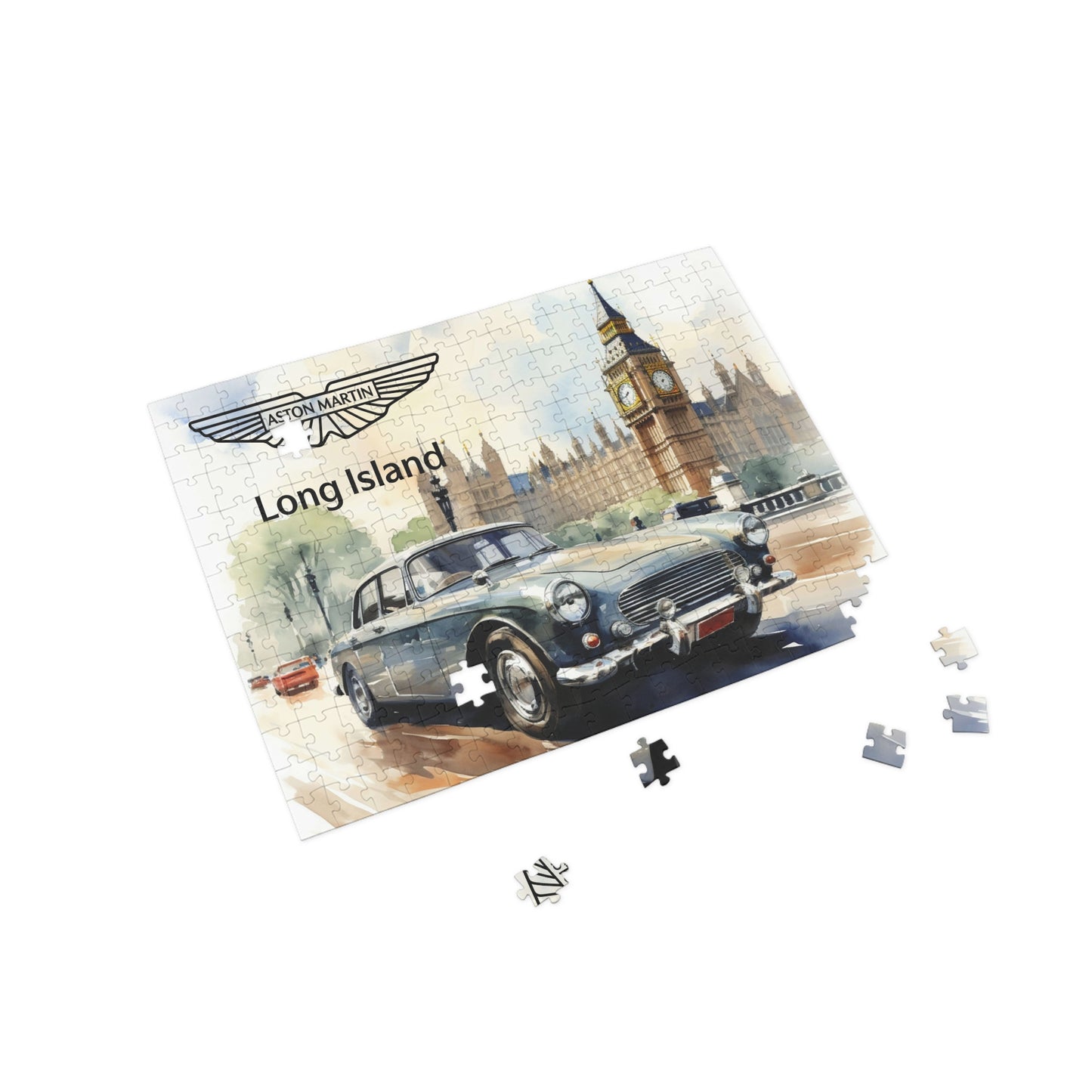 Aston Martin Long Island DB2 Inspired Puzzle - 96, 252, 500, 1000-Piece Options