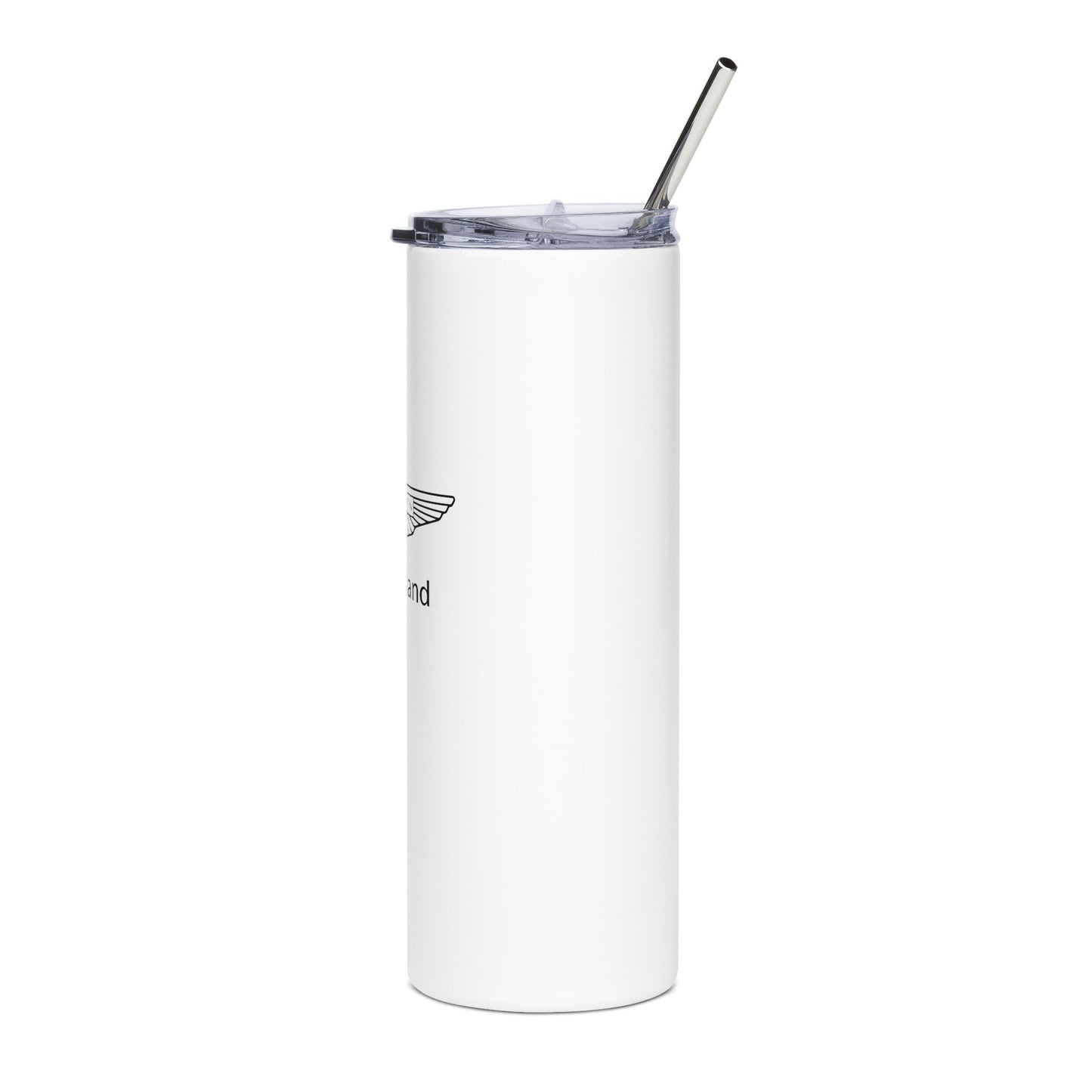 Aston Martin Long Island Sports Cars W Skinny Tumbler with Straw 20oz - Sleek Travel Mug for Car Enthusiasts