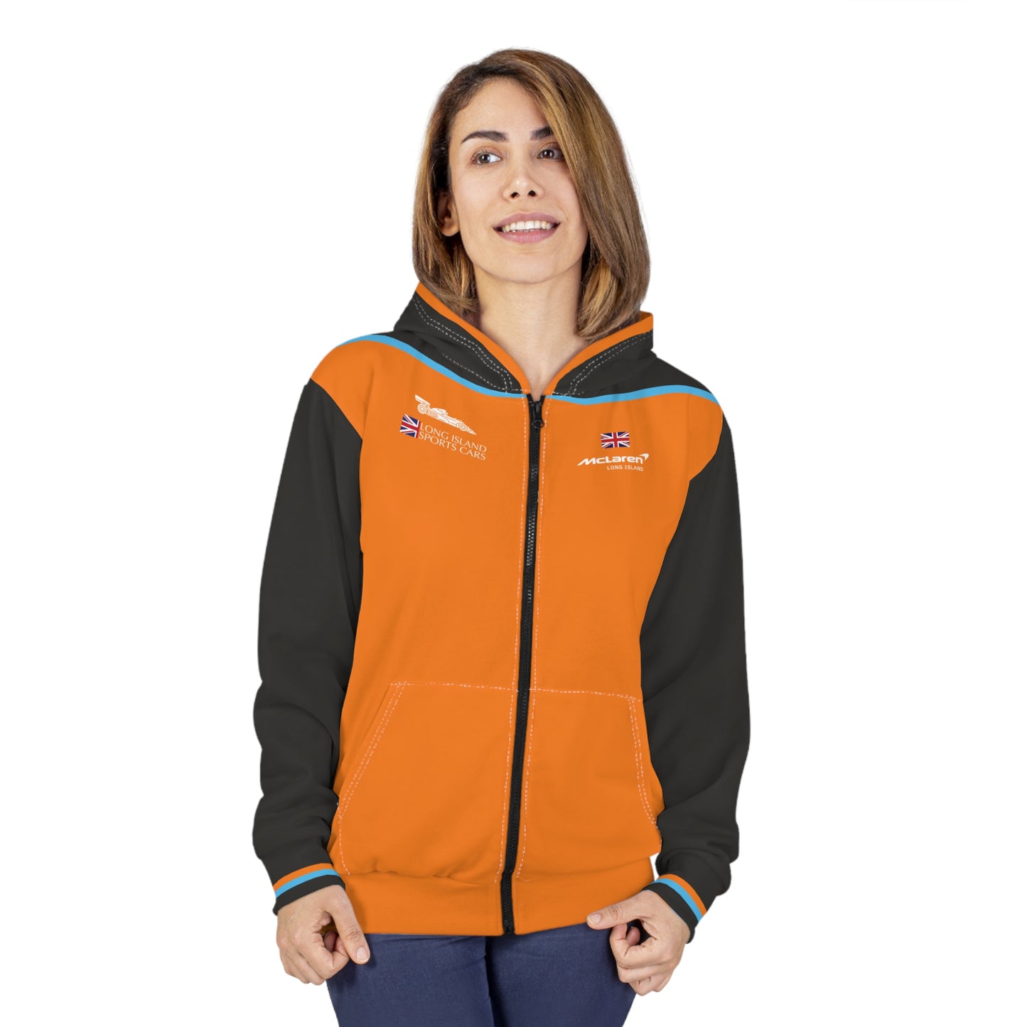 McLaren Long Island Unisex Zip Hoodie