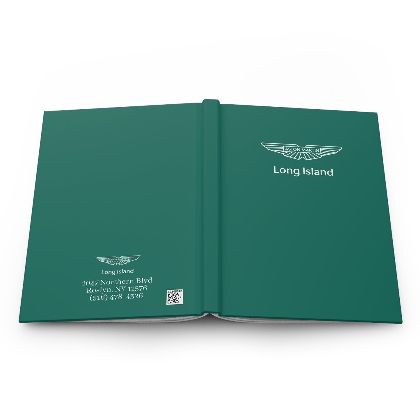 Aston Martin Long Island Hardcover Journal
