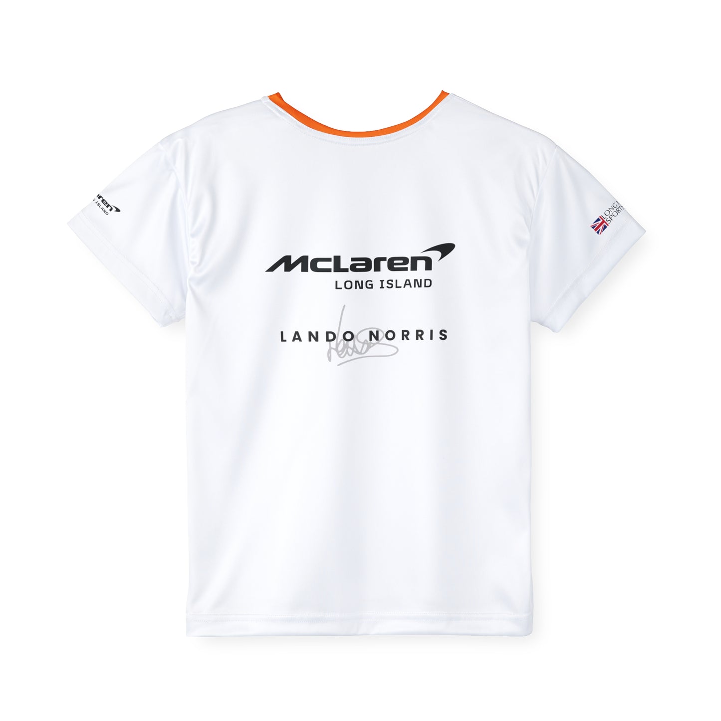Kids Sports Jersey - Lando Norris Formula 1 inspired Design for Young Speed Enthusiasts