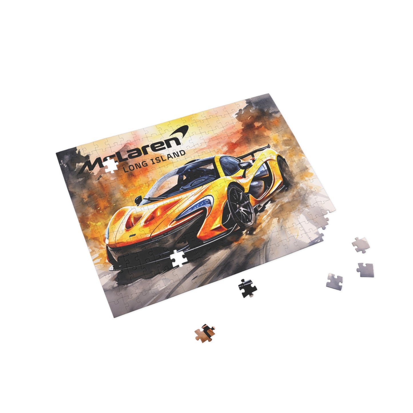McLaren Long Island P1 Puzzle - 96, 252, 500, 1000-Piece Options - Perfect Gift for Car Lovers & Puzzle Enthusiasts