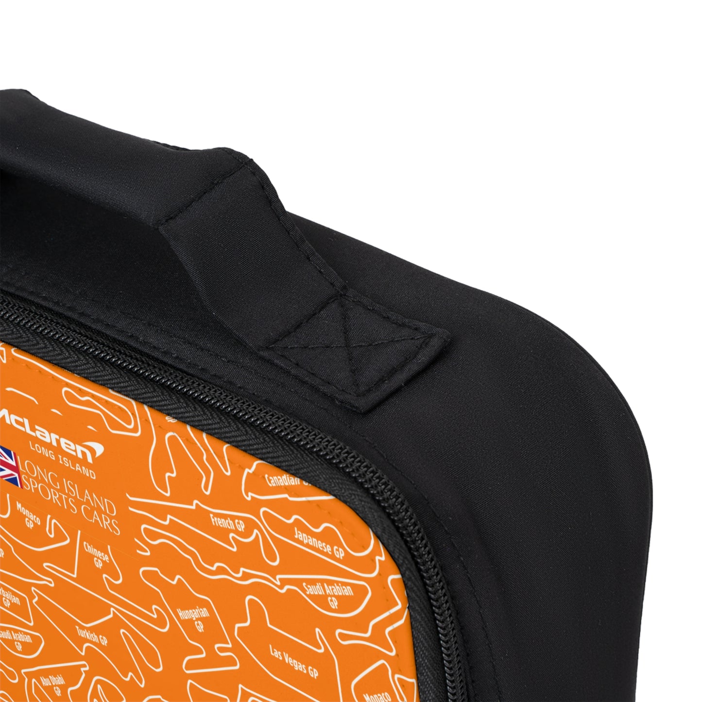McLaren F1 Racetrack Lunch Bag - Stylish Insulated Tote for Cars Enthusiasts