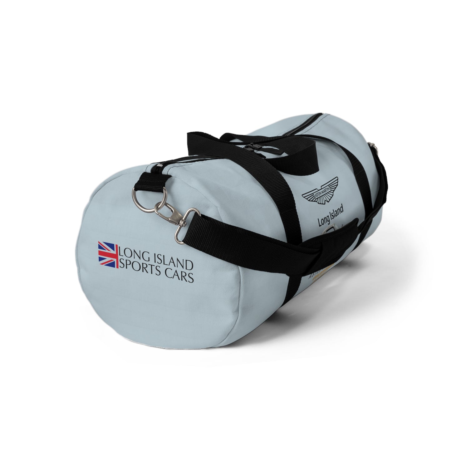 Long Island Sports Cars | Aston Martin Long Island DB5 Goldfinger 007 inspired Vibrant Travel Duffel Bag