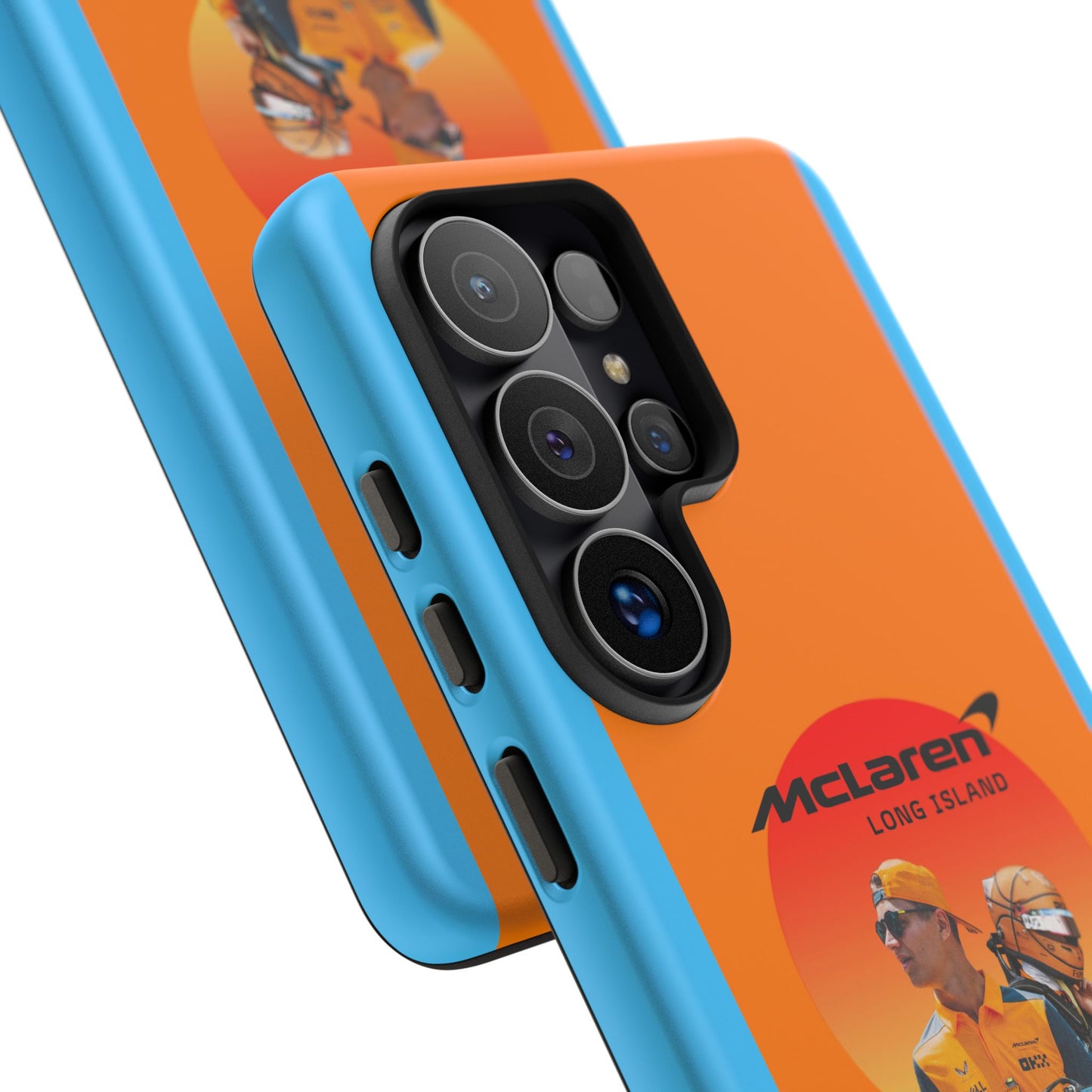 McLaren Long Island McLaren F1 inspired Lando Norris Impact-Resistant Phone Case - Sleek & Stylish