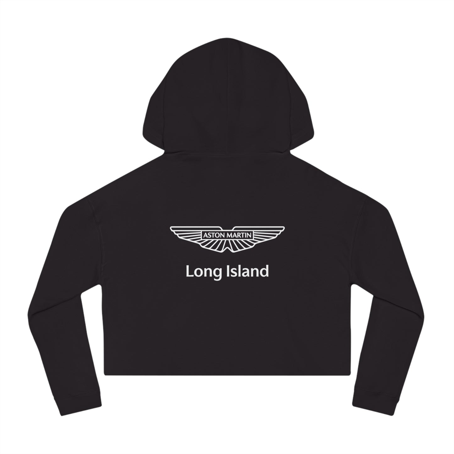 Aston Martin Long Island Women’s Cropped Hooded Sweatshirt