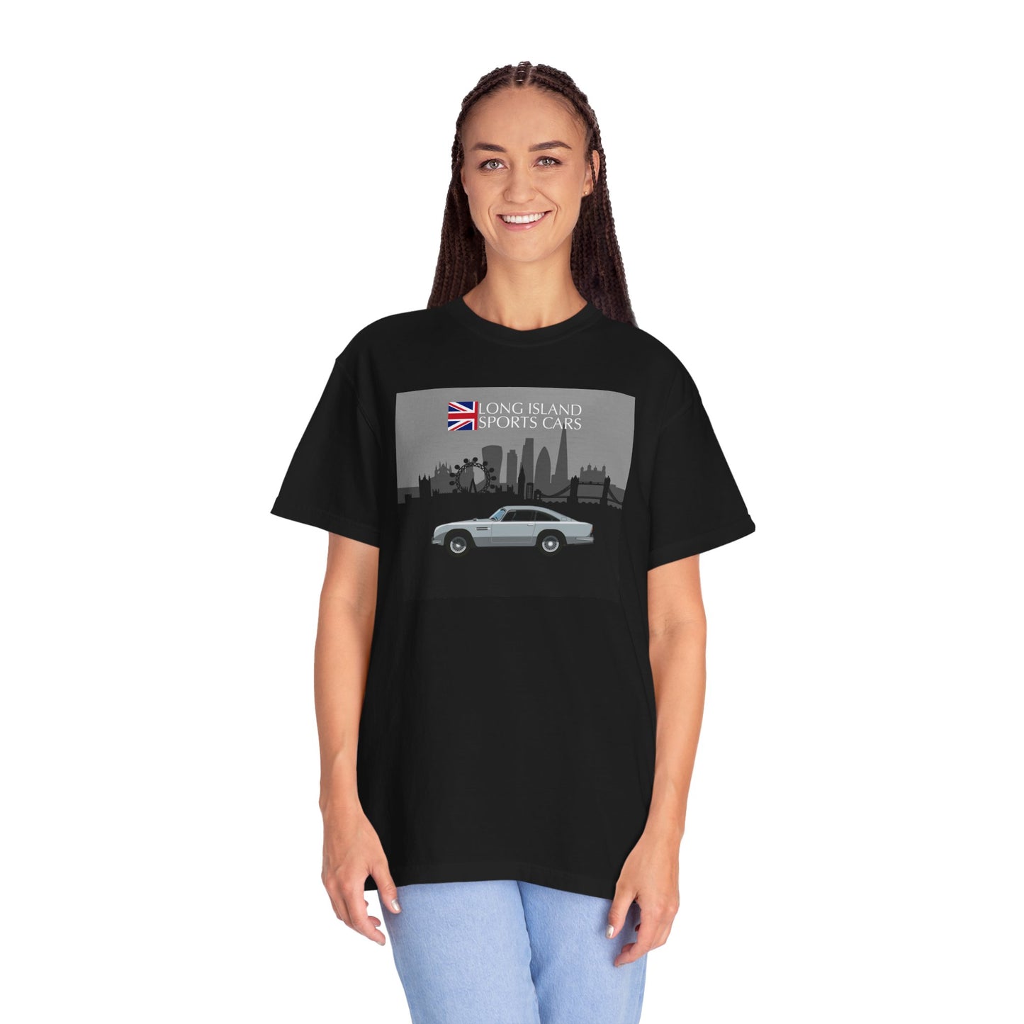 Aston Martin Long Island DB5 Bond-Inspired Unisex T-Shirt