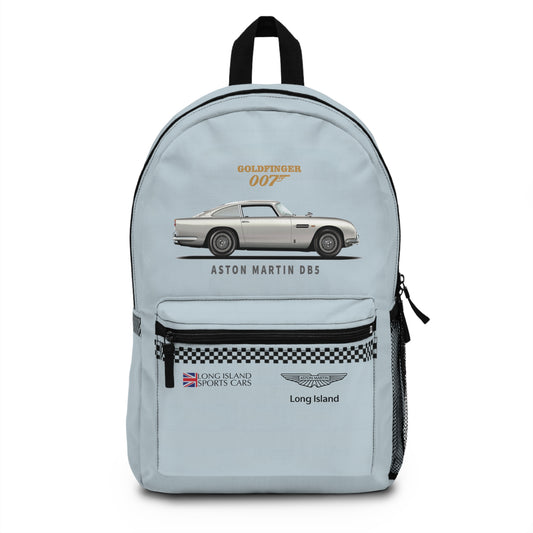 Aston Martin Long Island DB5 Goldfinger 007 inspired Backpack