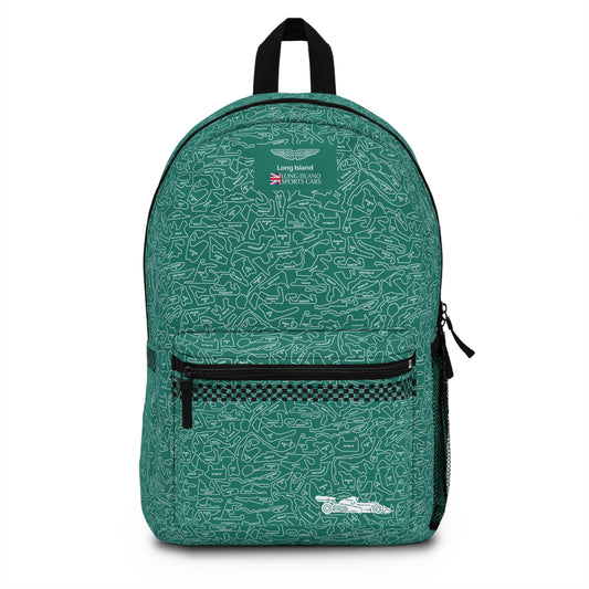 Long Island SportsCars|Aston Martin Long Island F1 Racetrack Backpack