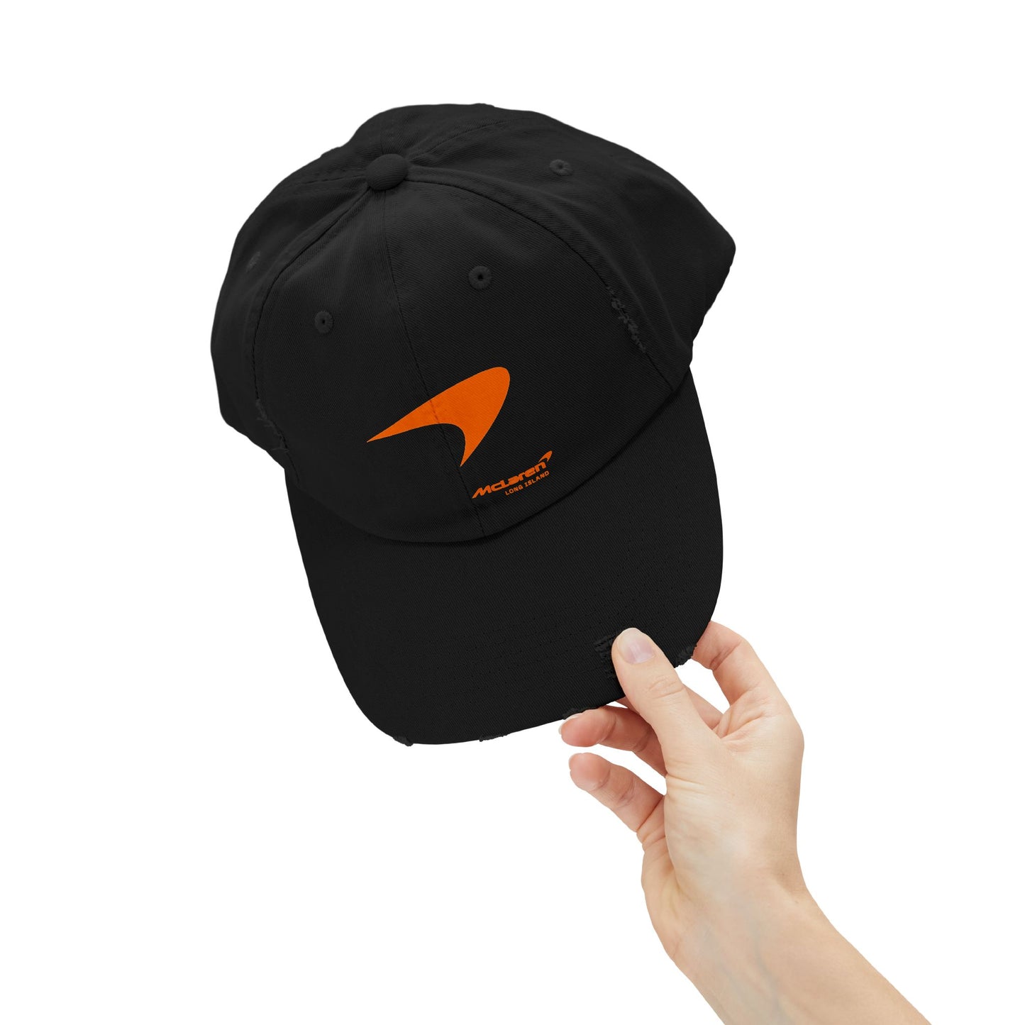 McLaren Long Island / Speedmark Unisex Distressed Cap / B/O