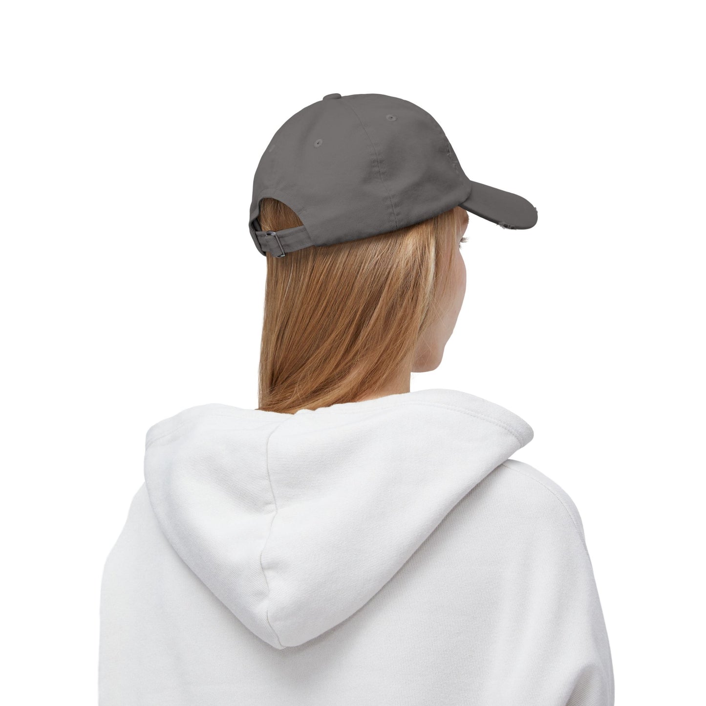 McLaren Long Island / Speedmark Unisex Distressed Cap / G/W