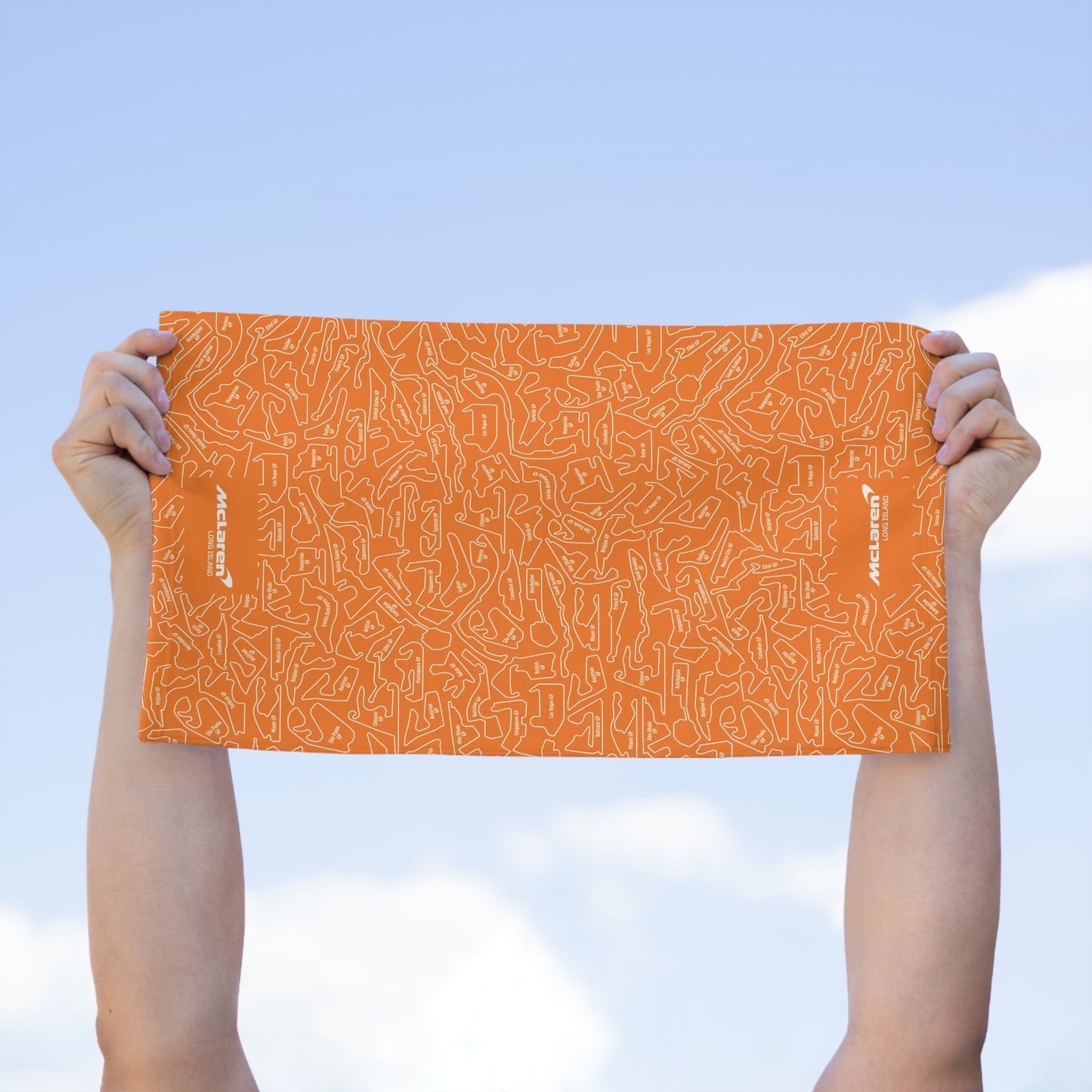McLaren Long Island F1 Racetrack Rally Towel