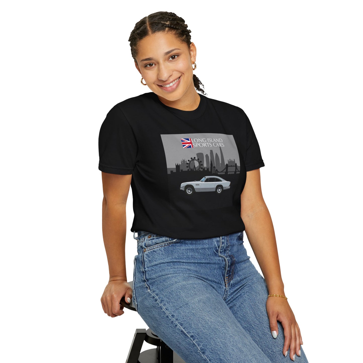 Aston Martin Long Island DB5 Bond-Inspired Unisex T-Shirt