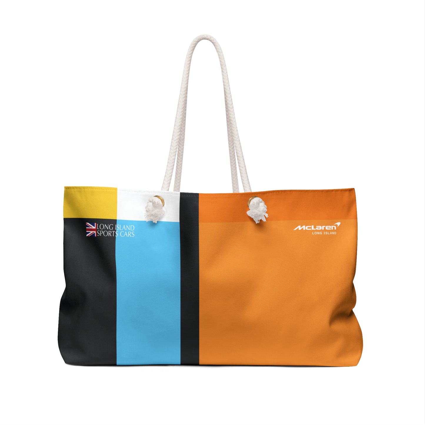 Long Island Sports Cars | McLaren Long Island Stylish Weekender Bag - Perfect for Travel & Sports Enthusiasts