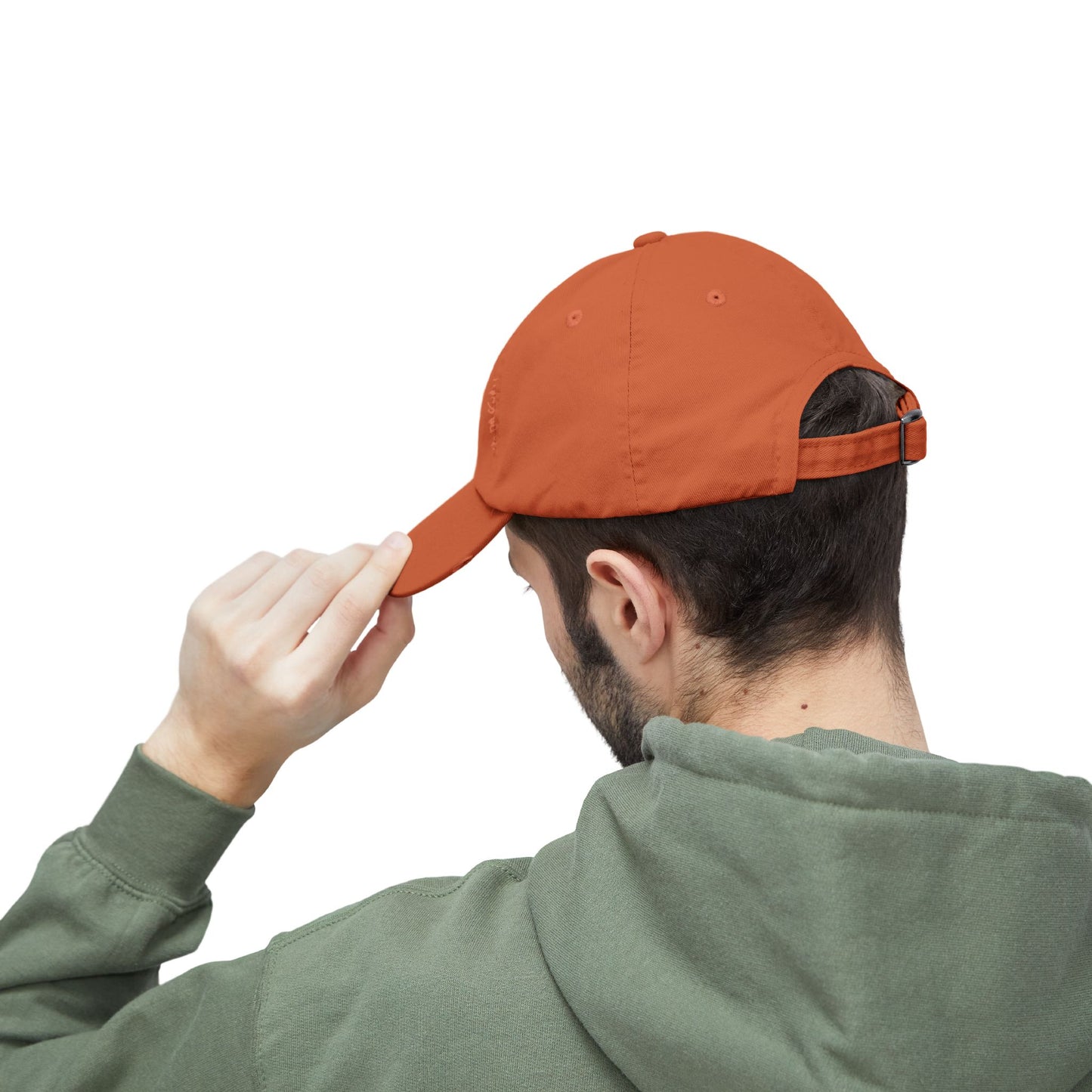 McLaren Long Island Unisex Distressed Cap / Papaya