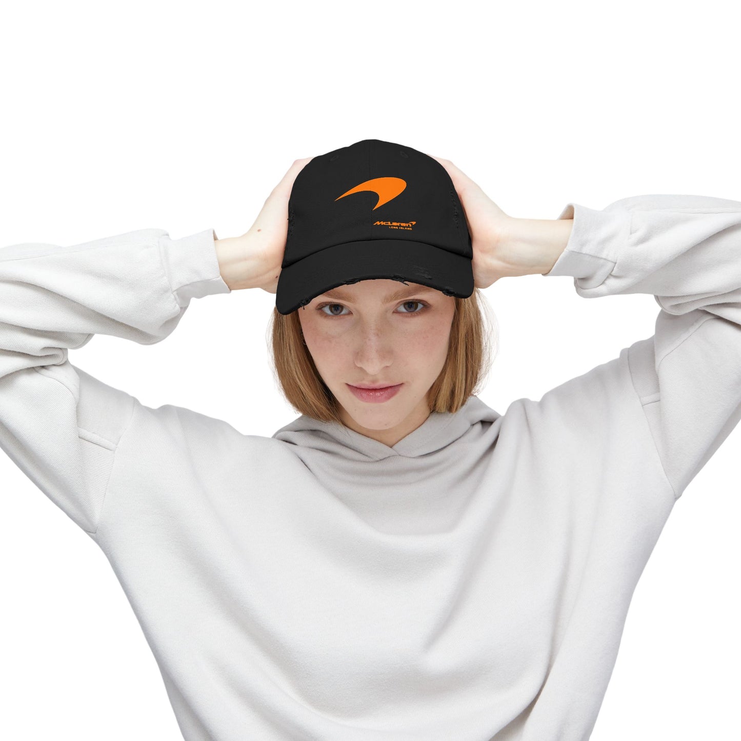McLaren Long Island / Speedmark Unisex Distressed Cap / B/O