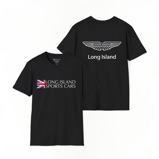 Aston Martin Long Island Unisex Sport T-Shirt - Perfect for Car Enthusiasts