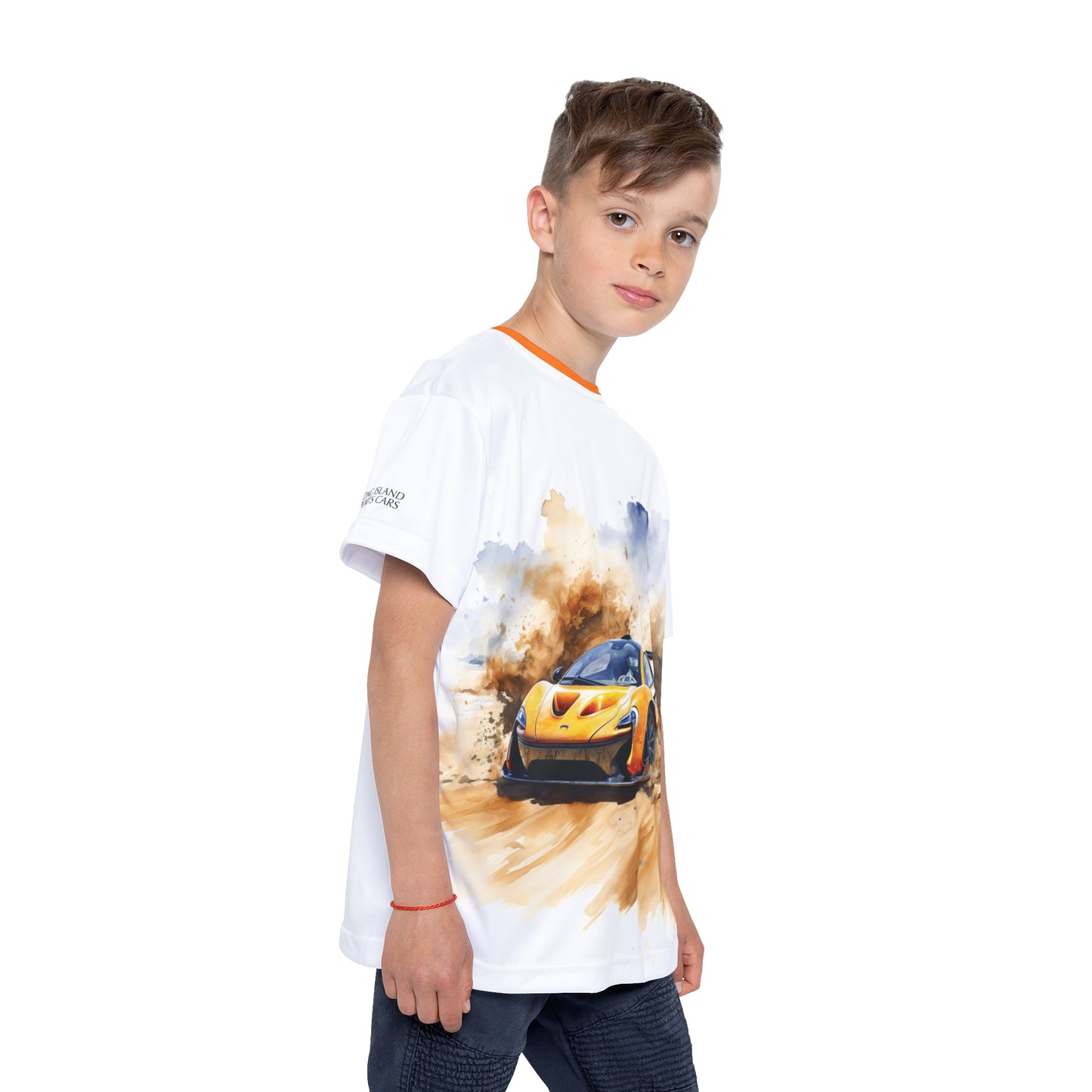Kids Sports Jersey - McLaren P1 Design for Young Speed Enthusiasts