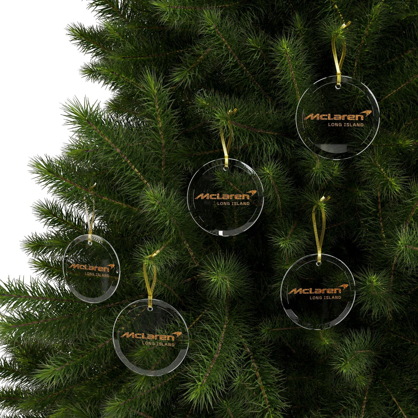 McLaren Long Island Glass Ornaments - Perfect Holiday Decorations