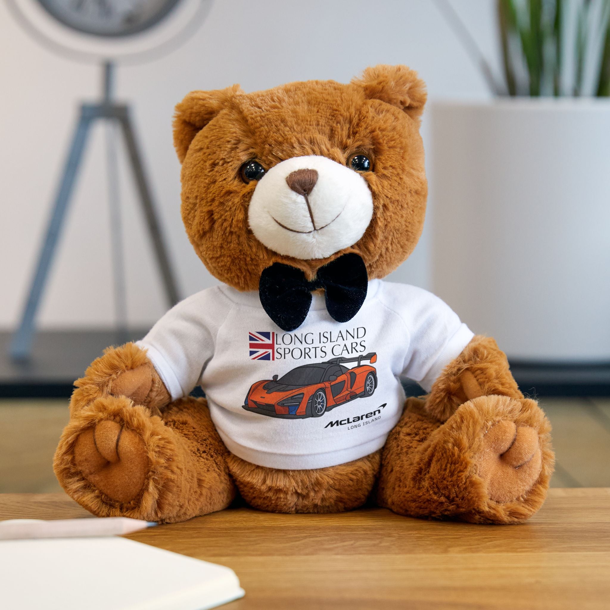 Long Island SportsCars | McLaren Teddy Bear with T-Shirt – Long