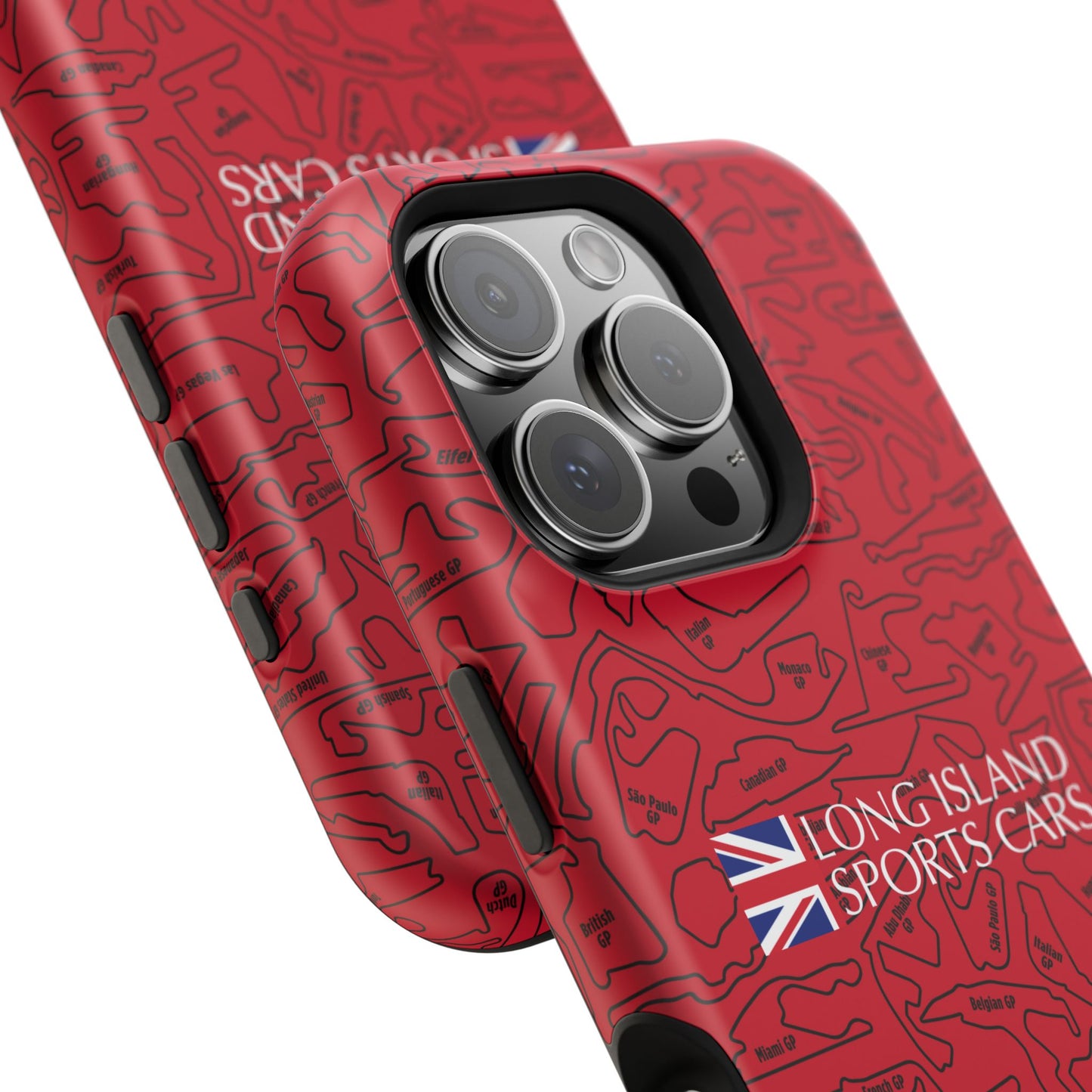Long Island Sports Cars F1 race Track Inspired Impact-Resistant Phone Case