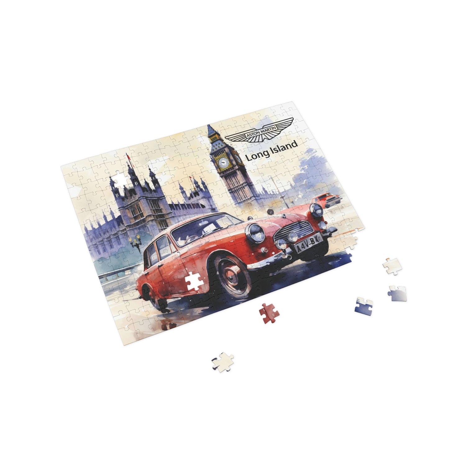 Aston Martin Long Island DB2 Inspired Puzzle - 96, 252, 500, 1000-Piece Options