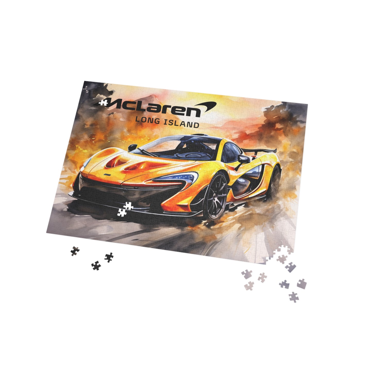 McLaren Long Island P1 Puzzle - 96, 252, 500, 1000-Piece Options - Perfect Gift for Car Lovers & Puzzle Enthusiasts