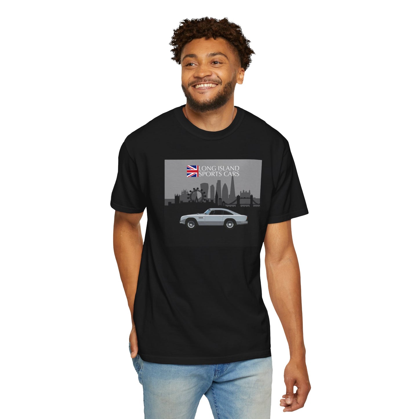 Aston Martin Long Island DB5 Bond-Inspired Unisex T-Shirt