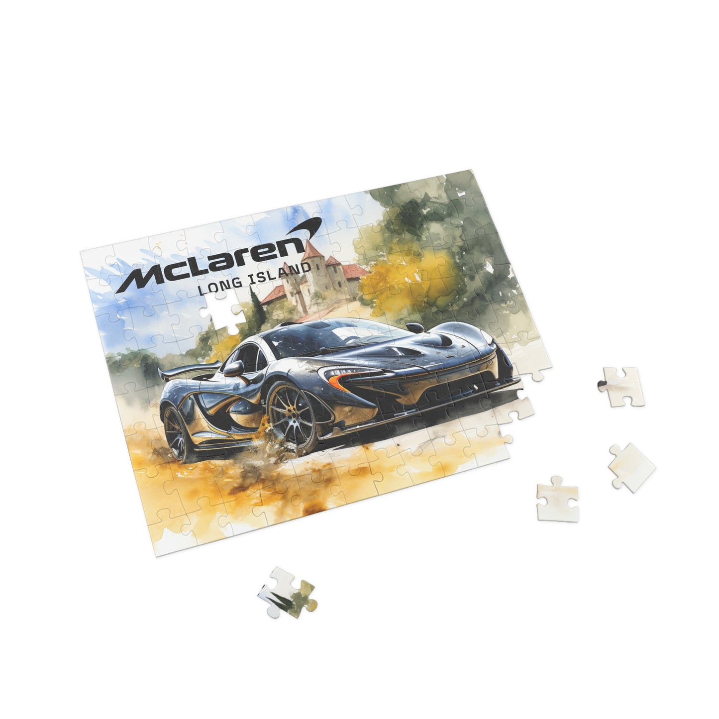 McLaren Long Island P1 Inspired Puzzle - 96, 252, 500, 1000-Piece Options - Perfect Gift for Car Lovers & Puzzle Enthusiasts