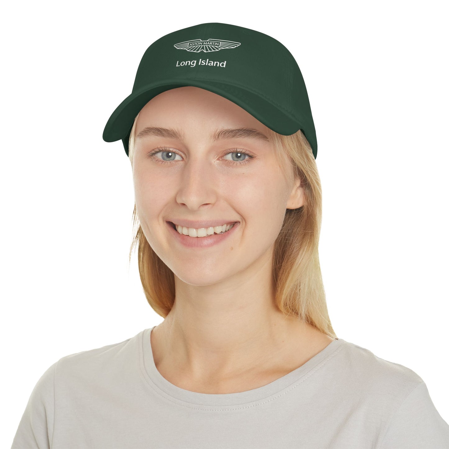 Aston Martin Long Island Stylish Low Profile Baseball Cap / Green