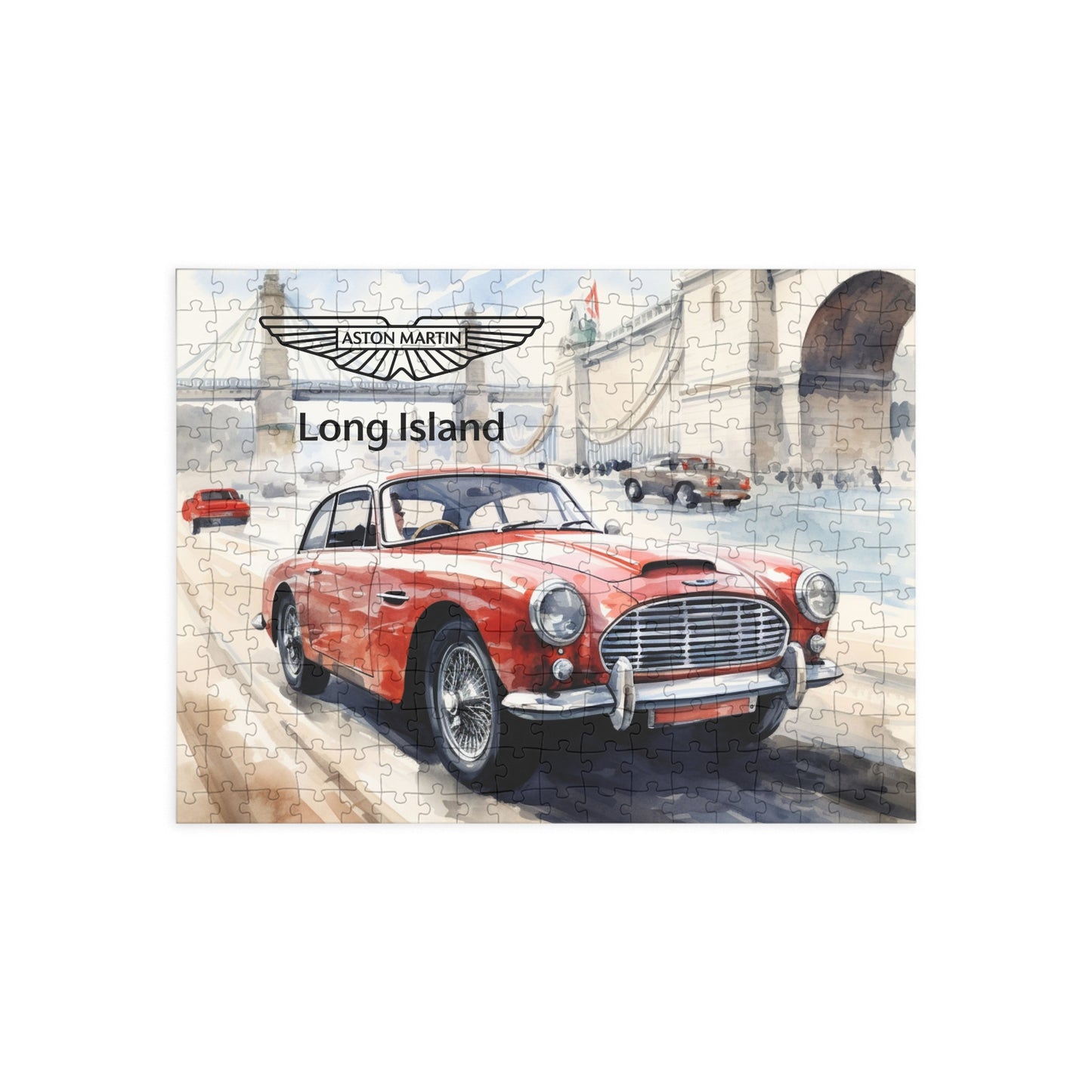 Aston Martin Long Island DB2 Inspired Puzzle - 96, 252, 500, 1000-Piece Options - Perfect Gift for Car Lovers & Puzzle Enthusiasts
