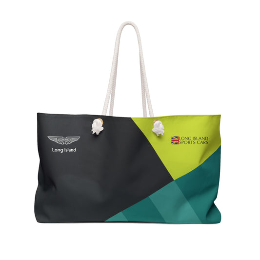 Long Island Sports Cars | Aston Martin Long Island Stylish Weekender Bag - Perfect for Travel & Sports Enthusiasts