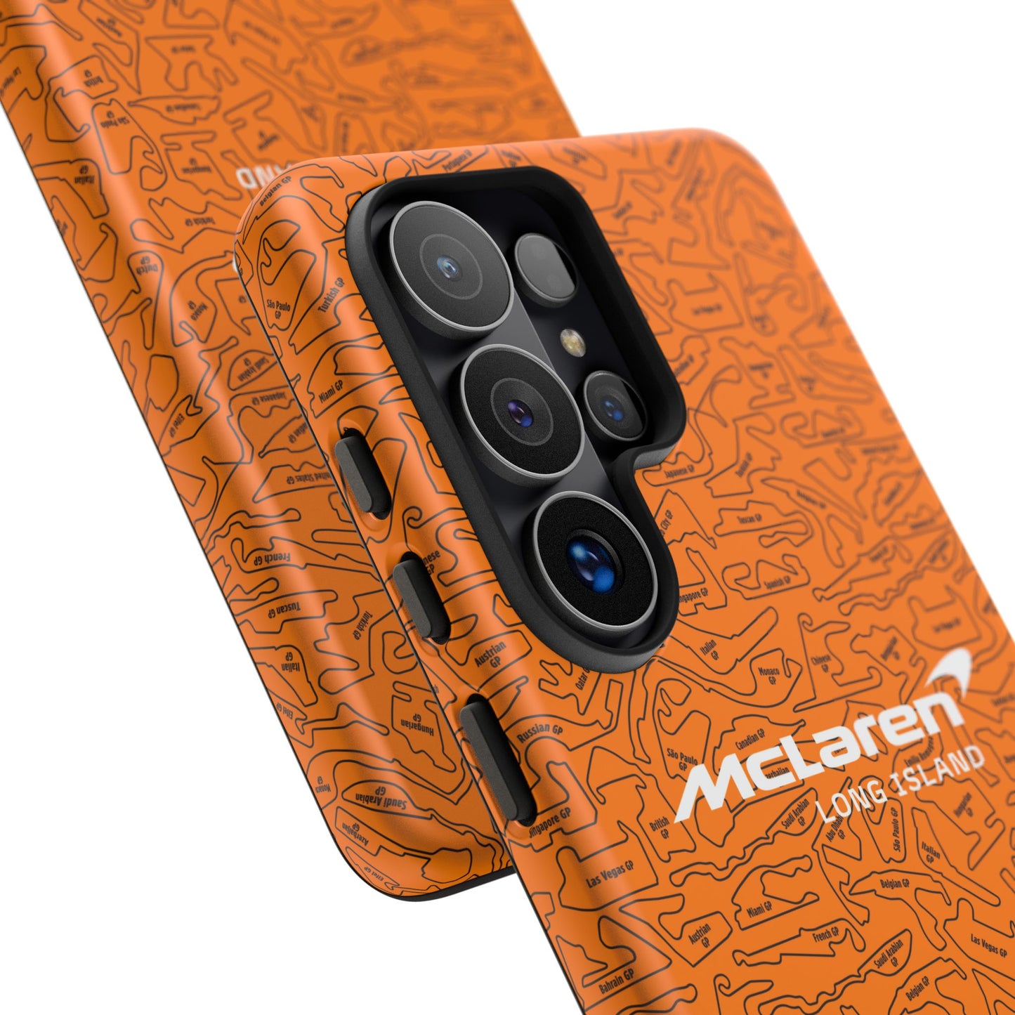 McLaren Long Island F1 race Track Inspired Impact-Resistant Phone Case