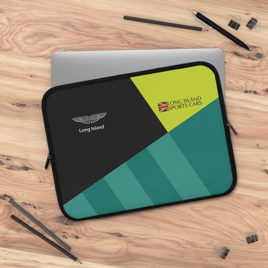 Aston Martin Long Island AM Green Laptop Sleeve