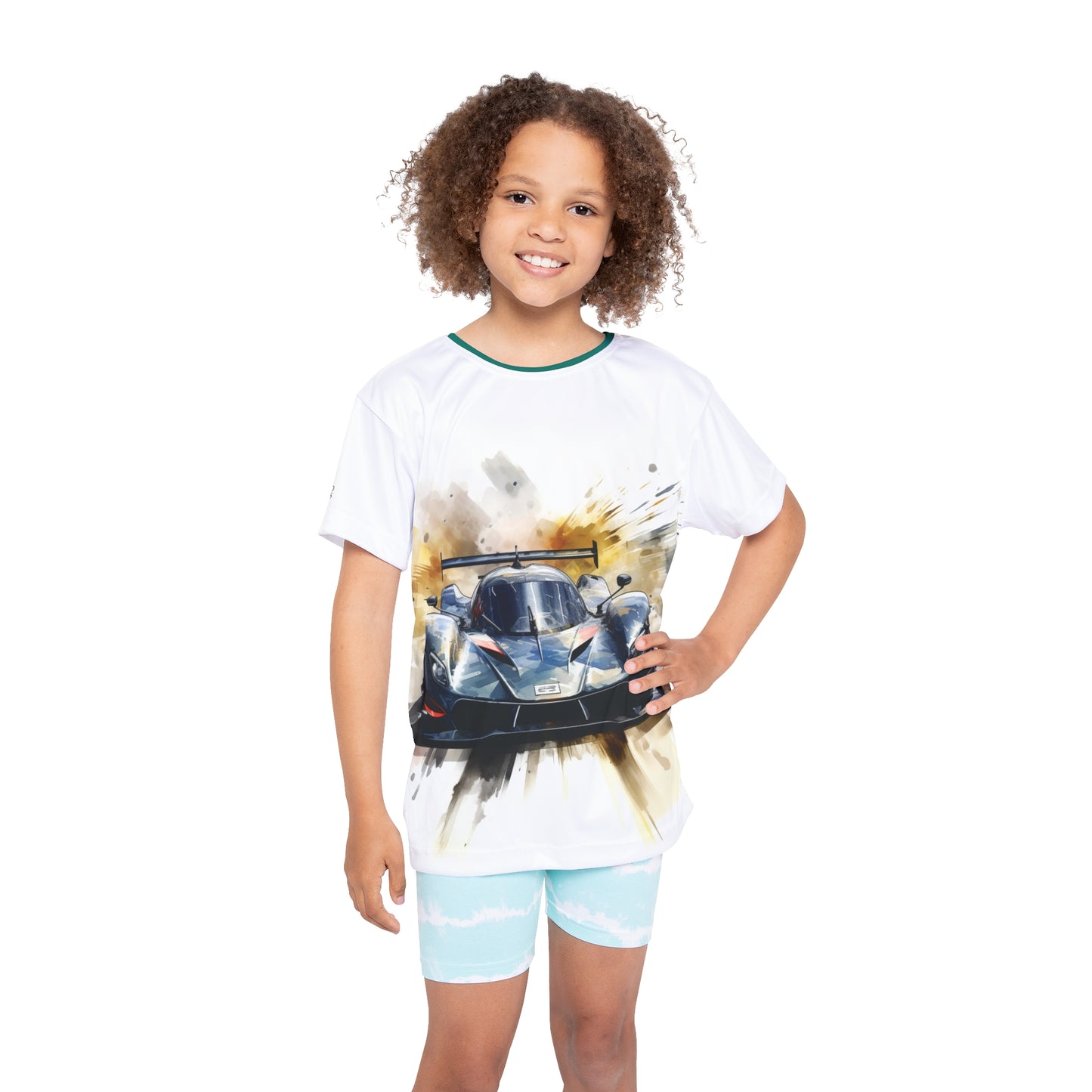 Kids Sports Jersey - AM VALKYRIE Design for Young Speed Enthusiasts