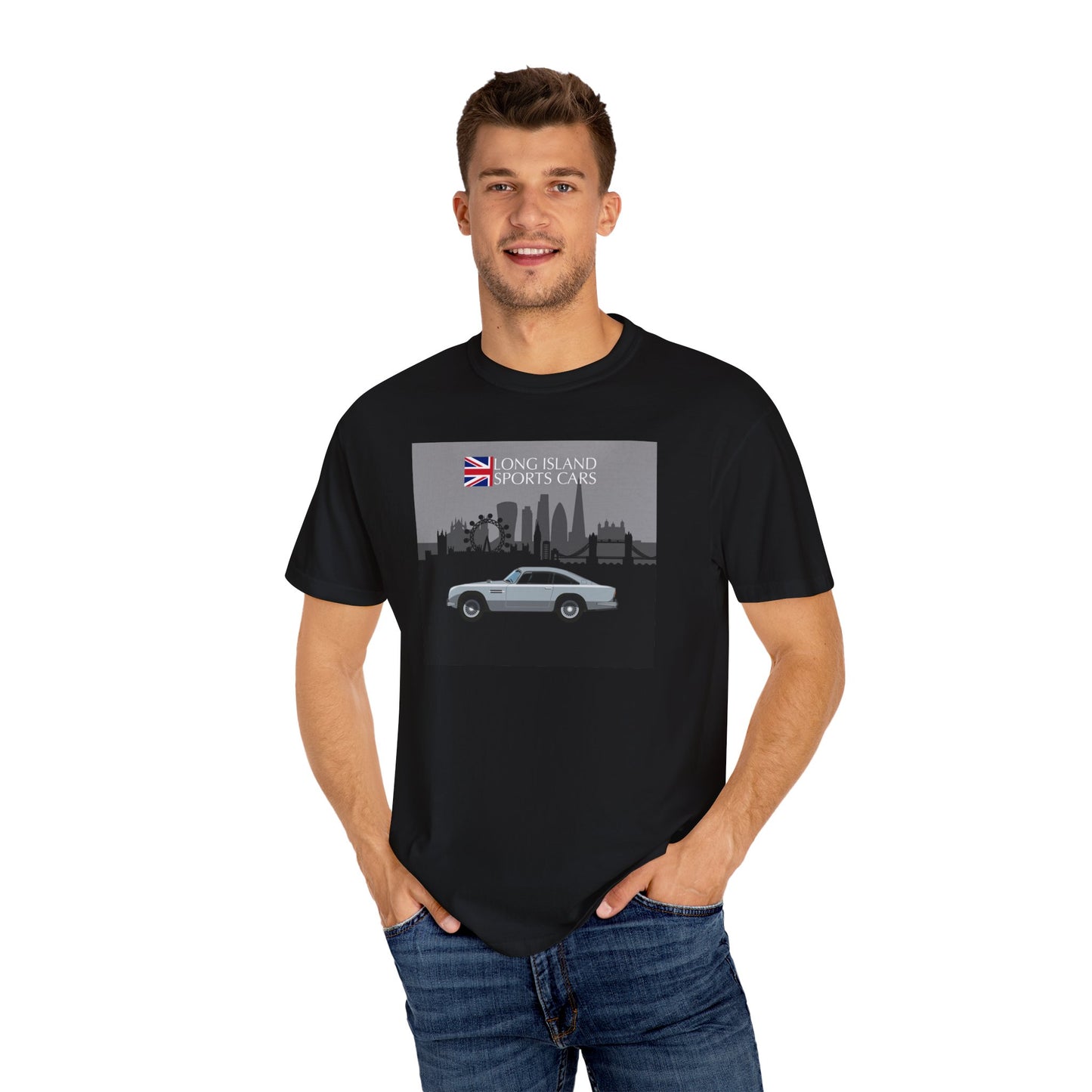 Aston Martin Long Island DB5 Bond-Inspired Unisex T-Shirt