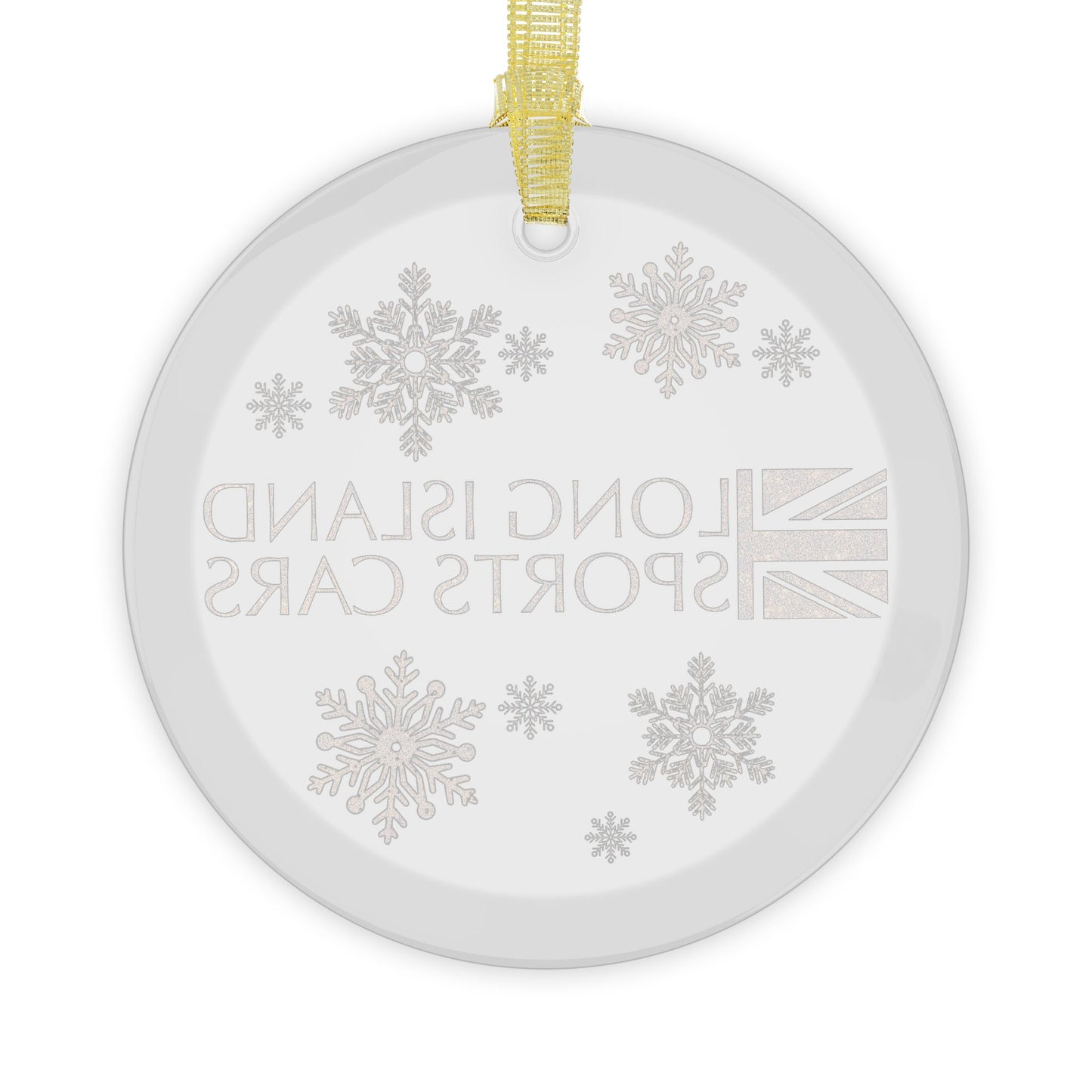 Long Island Sports Cars Glass Ornaments - Perfect Holiday Decorations
