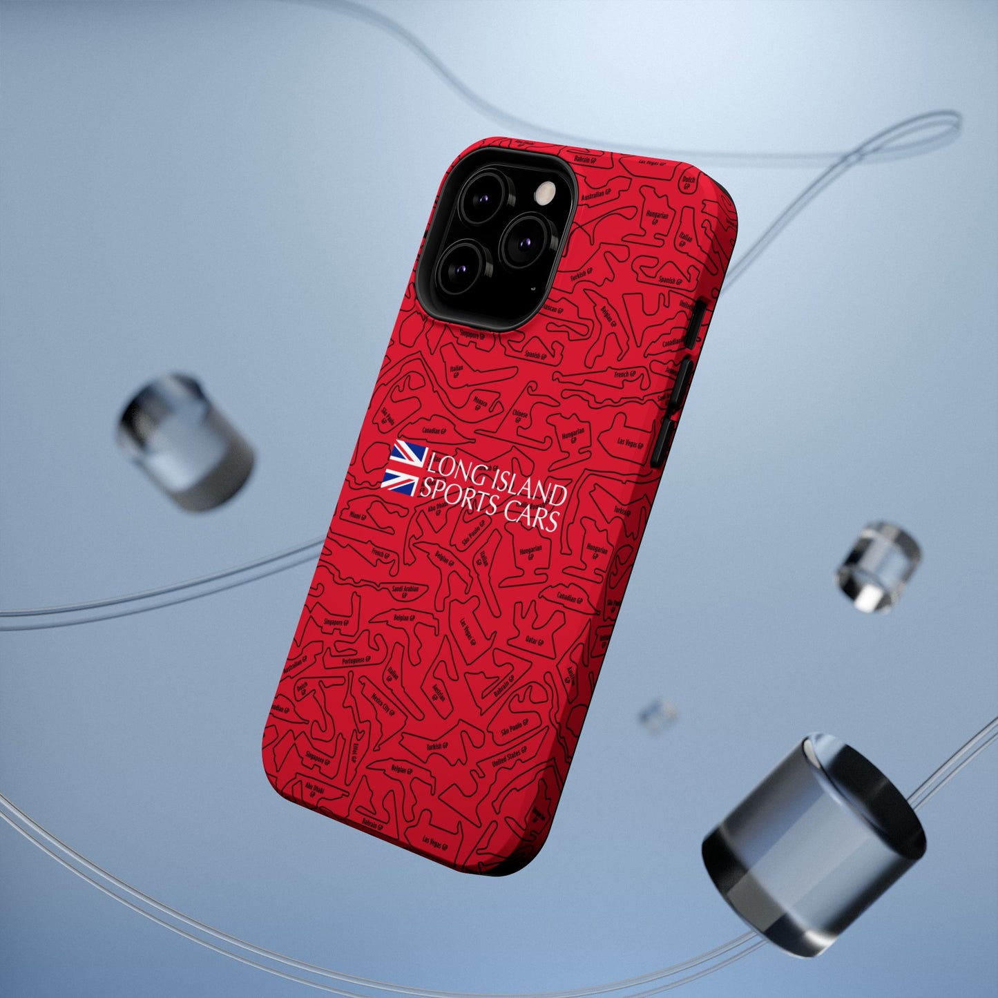 Long Island Sports Cars F1 race Track Inspired Impact-Resistant Phone Case