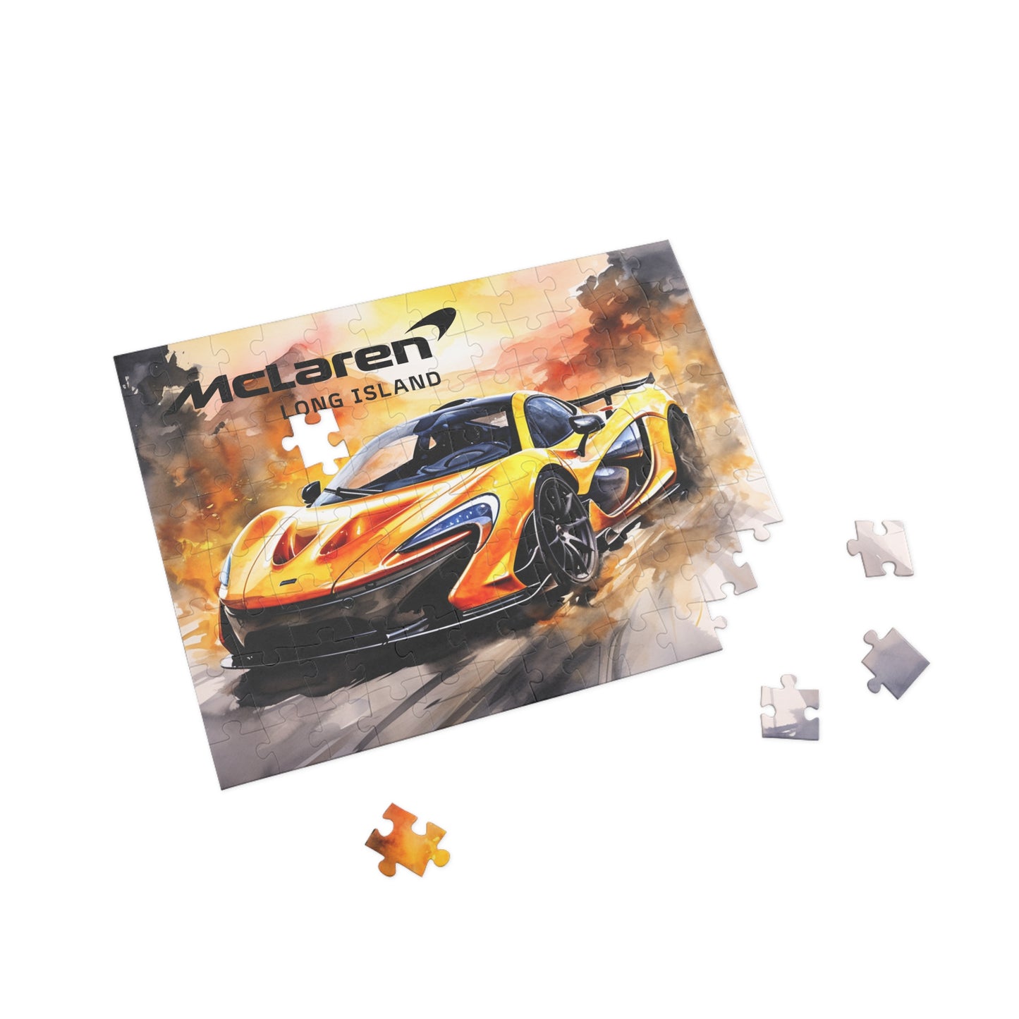 McLaren Long Island P1 Puzzle - 96, 252, 500, 1000-Piece Options - Perfect Gift for Car Lovers & Puzzle Enthusiasts