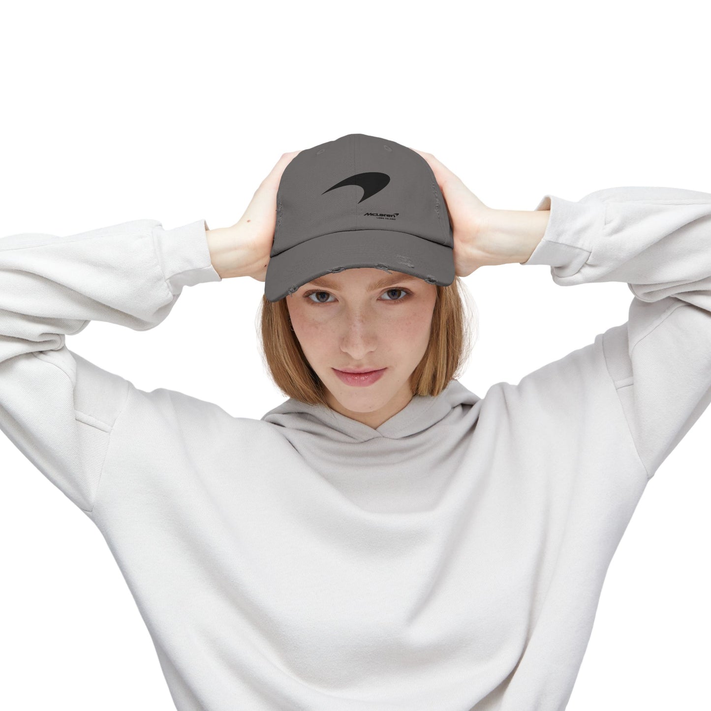 McLaren Long Island / Speedmark Unisex Distressed Cap / G/B