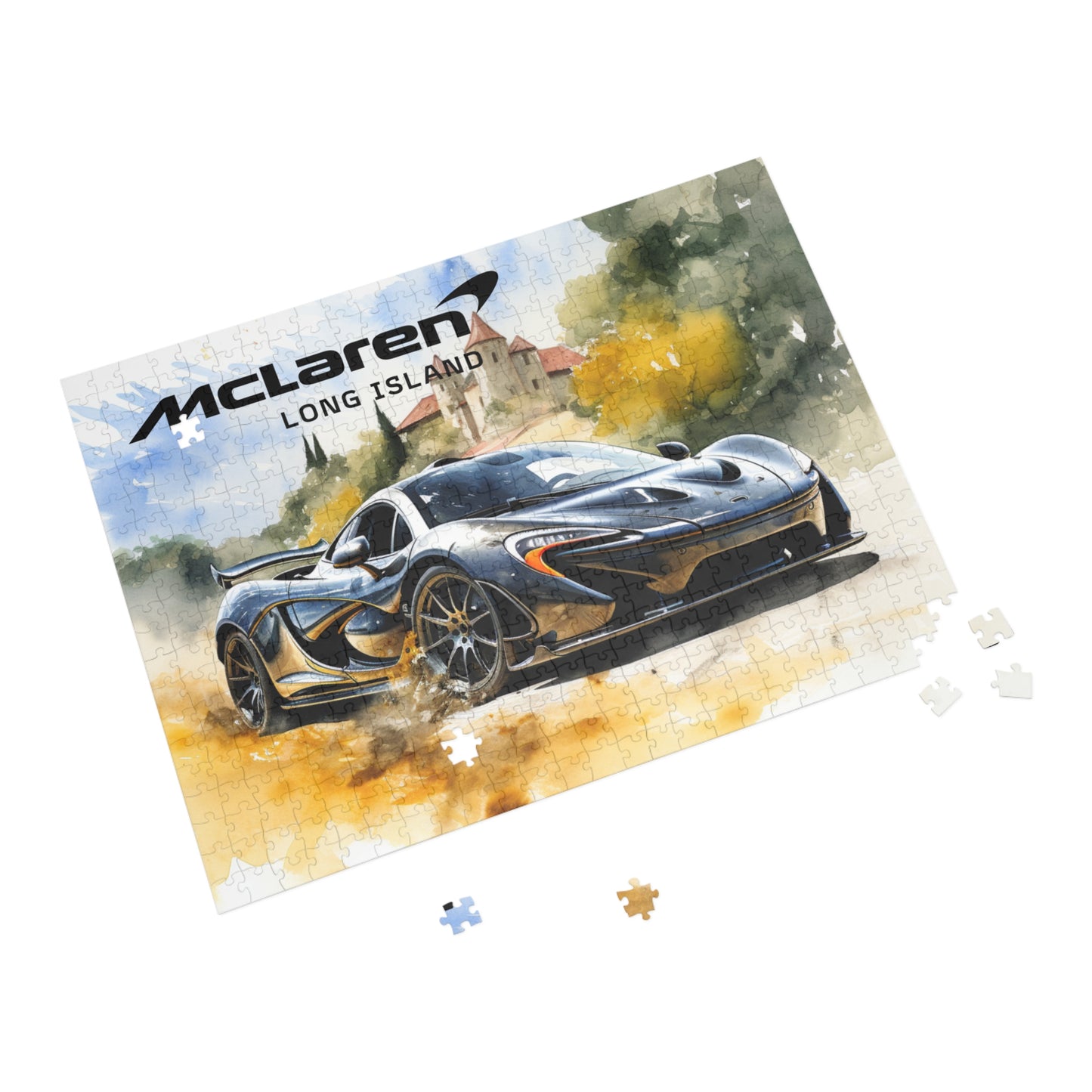 McLaren Long Island P1 Inspired Puzzle - 96, 252, 500, 1000-Piece Options - Perfect Gift for Car Lovers & Puzzle Enthusiasts