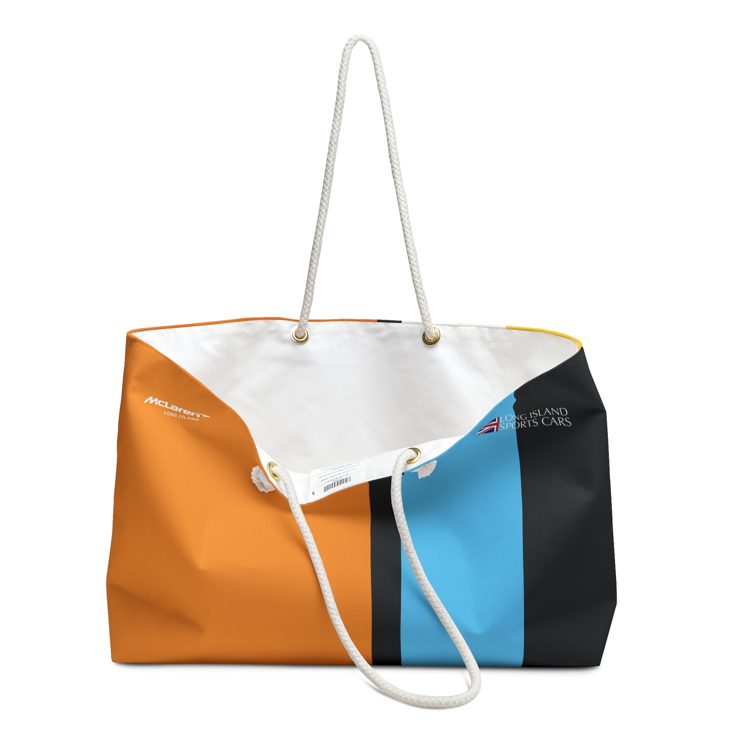 Long Island Sports Cars | McLaren Long Island Stylish Weekender Bag - Perfect for Travel & Sports Enthusiasts